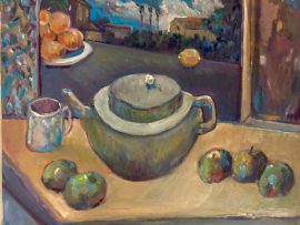 HOME LIFE     OIL   16″ X 20″   3-15-2024