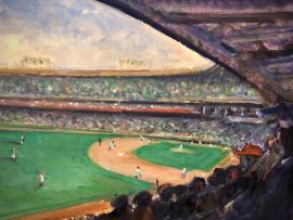 ANGLES GAME DAY   vs The White Sox     June 29 2023      watercolor   12″ x 16″    7-2-2023