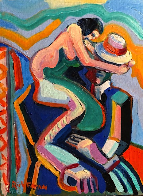 HOLD ON   oil  16″ x 20″  10-8-10