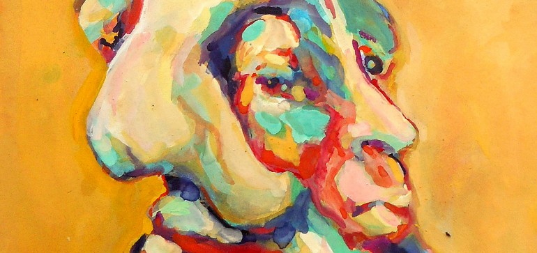 SIR  gouache  11″ x 8″ 6-12-15