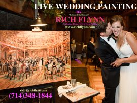 THE VERY FINEST IN LIVE WEDDING PAINTINGS. BOOKING NOW FOR 2022 (714)348-1844