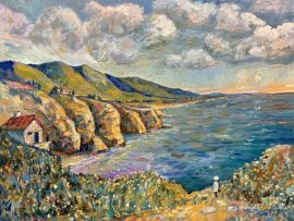 IMAGINARY COAST LINE OIL 24″ X 30″ 5-20-2026