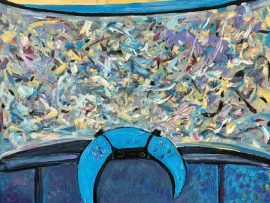 SONY PLAYSTATION CELEBRATION  “Live Corporation Painting”  Waterfront Hilton Hunting Beach Ca.   acrylic’s 56″ x 56″  6-7-2026